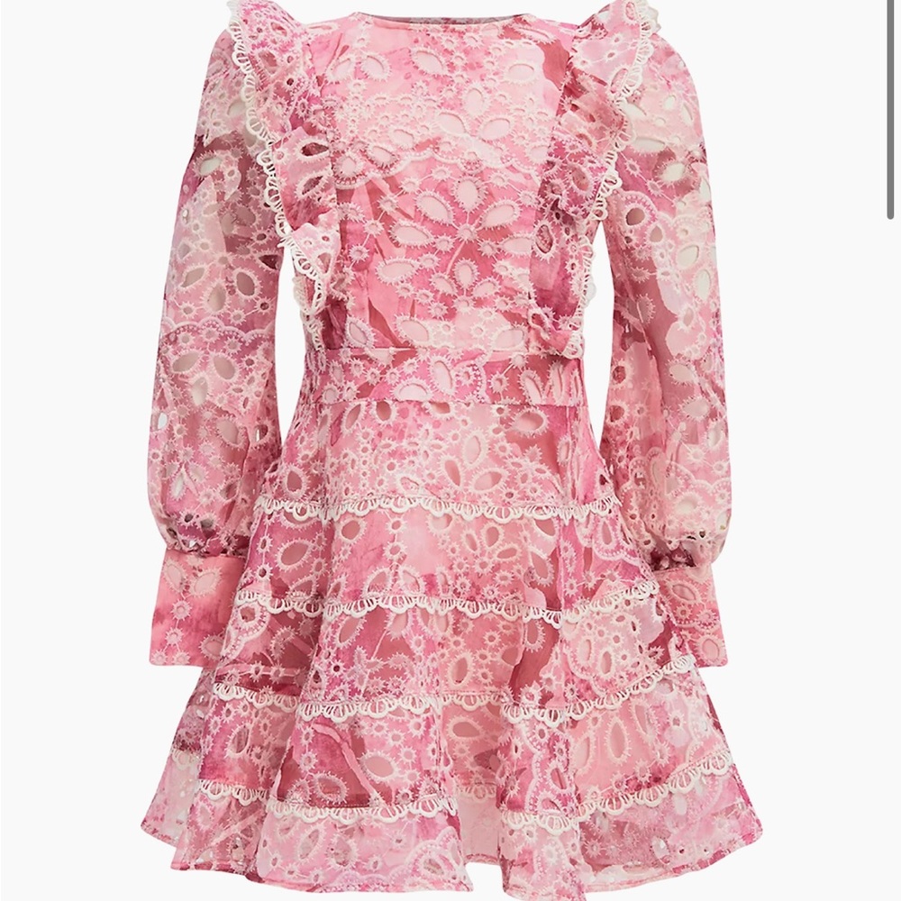 Bardot Junior
Girl's Palm Print Eyelet Dress size 12